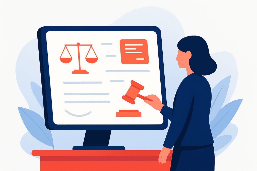 A founder checking legal updates relevant to the business and commerce in India